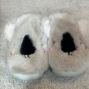 Fuzzy Plush koala Slippers